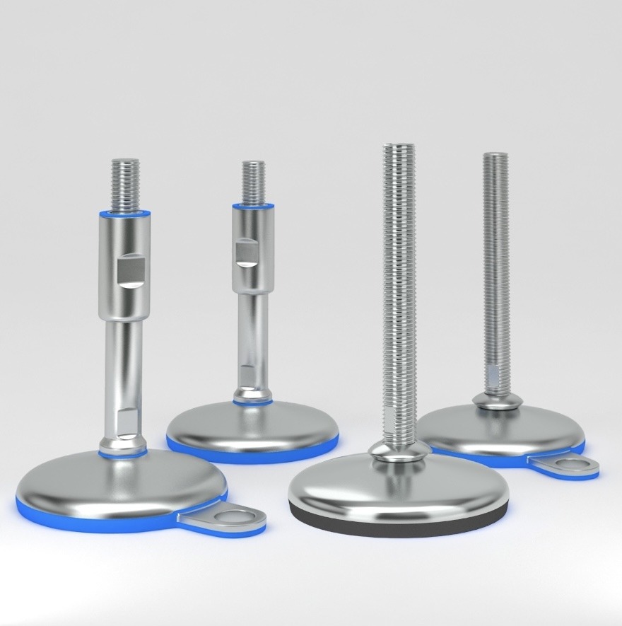 adjustable industrial stainless steel leveling feet