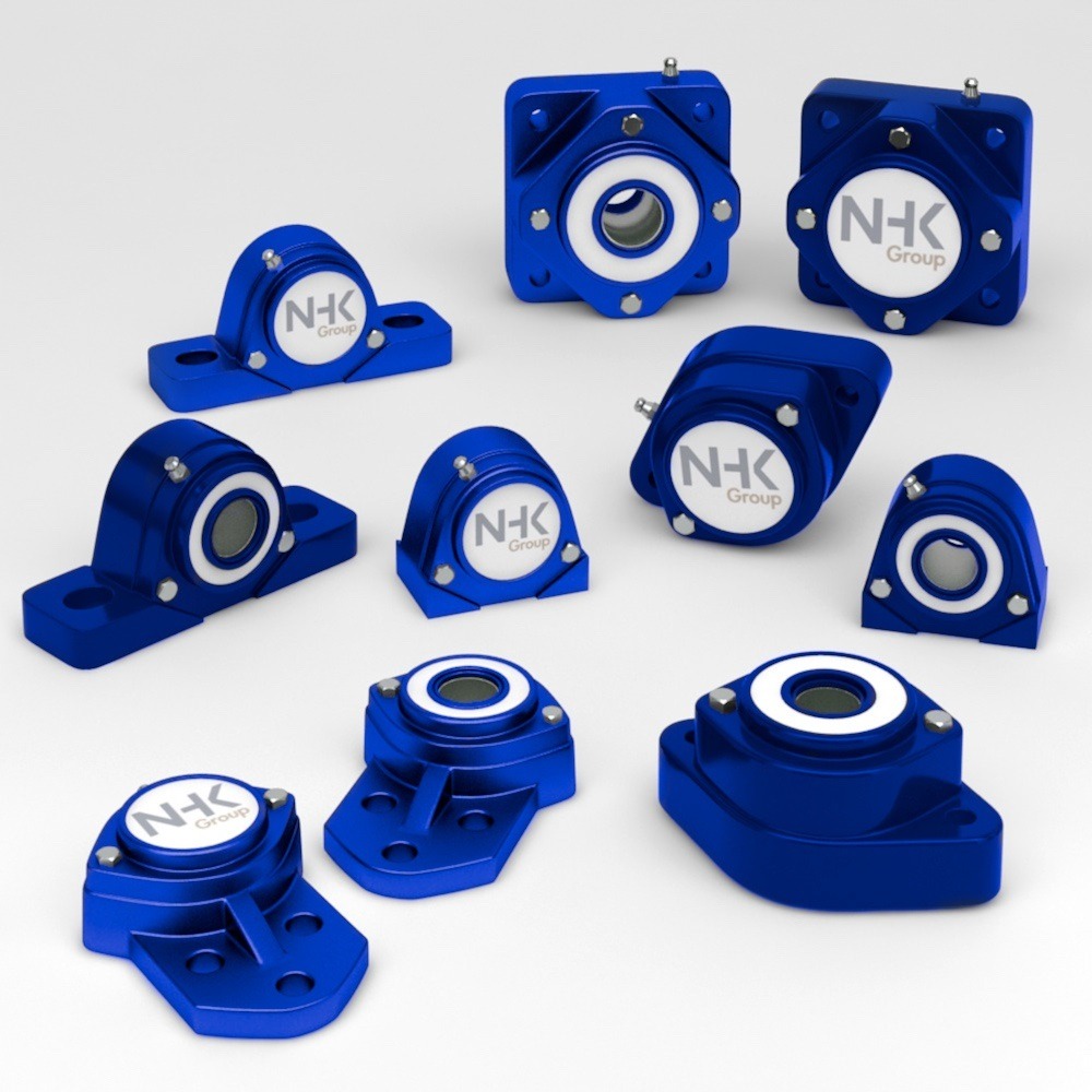 Certified IP67 waterproof bearing units designed and developed for extreme conditions in harsh environment