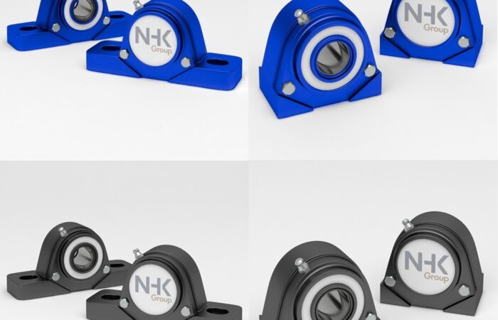 Certified IP67 waterproof pillow block bearing units designed and developed for extreme conditions in harsh environments