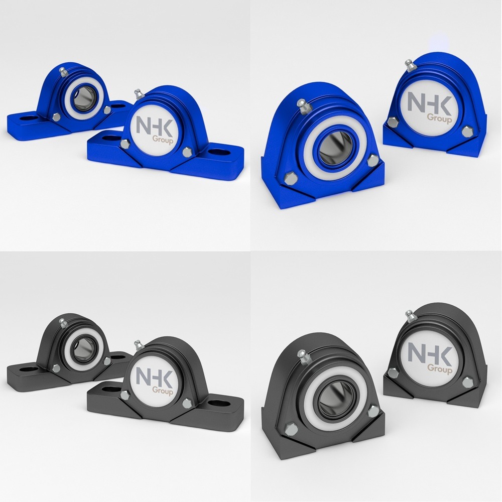 Certified IP67 waterproof pillow block bearing units designed and developed for extreme conditions in harsh environments