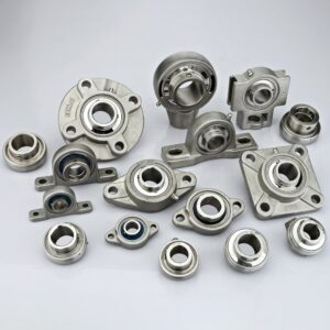 Ball bearing units in stainless steel