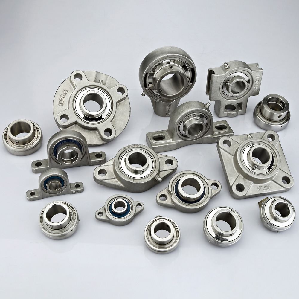 Stainless bearing units are suitable for demanding environments