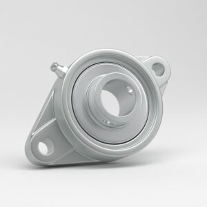 2 hole oval bearing flange unit SFL in stainless steel