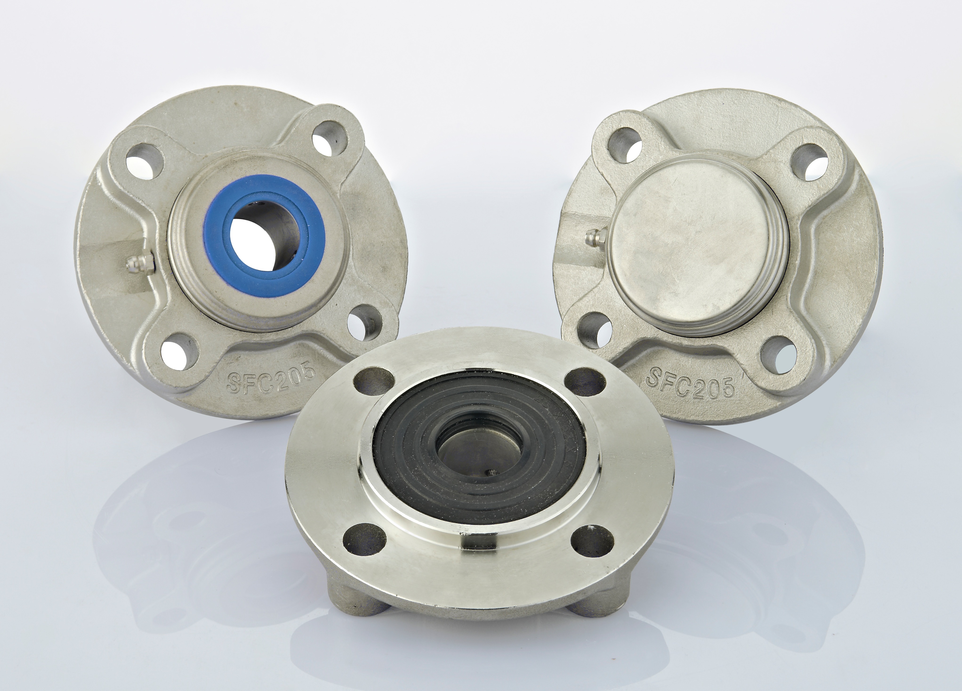4 hole cartridge flange unit SFC in stainless steel