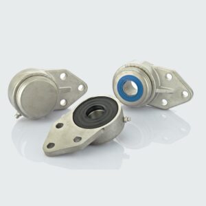 3 hole one side flange unit SFB in stainless steel