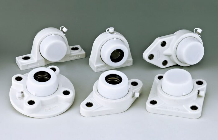Thermo plastic IP54 housing with Y-bearing units