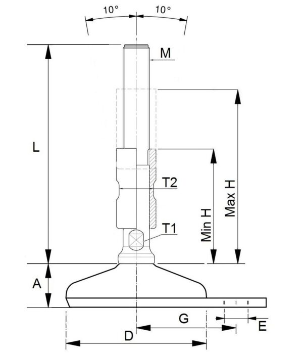 C-SHMF-x1-Hygienic-machine-feet-with-floor-lock-plate-and-sealed-spindle-with-protecting-sleeve