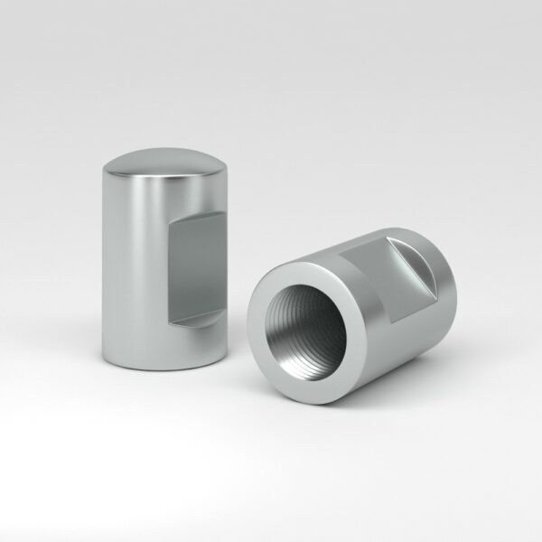Hygienic nuts in stainless steel