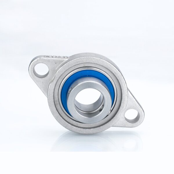 Mini stainless steel flange bearing unit with eccentric collar lock MUFL/SUFL