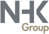 NHK Group logo leading global provider of hygienic machinery parts for advanced