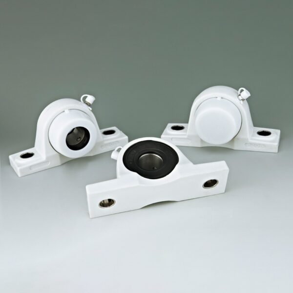 Thermoplastic PPL 2 hole spherical pillow block bearing units