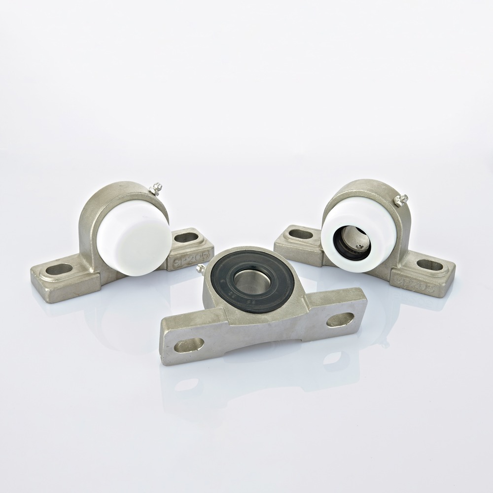 Mini pillow block bearing unit in stainless steel