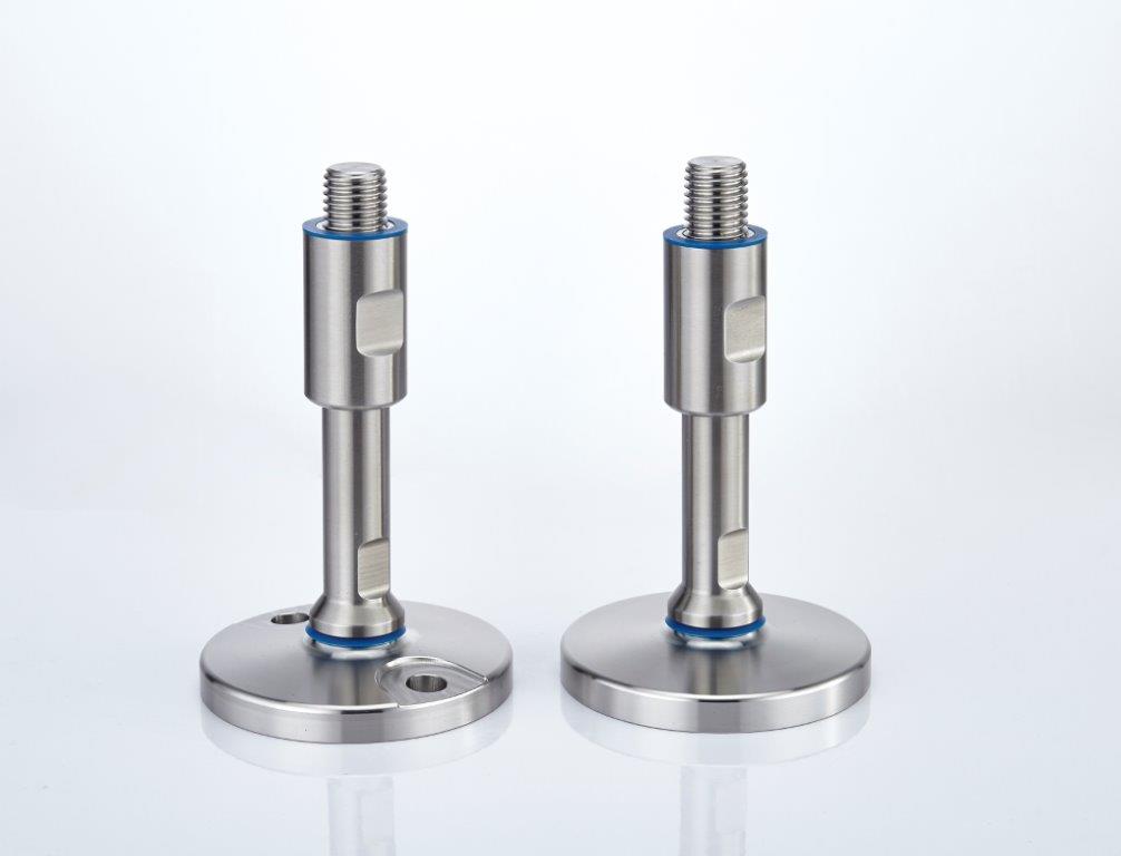 EHEDG and 3A stainless steel machine leveling feet