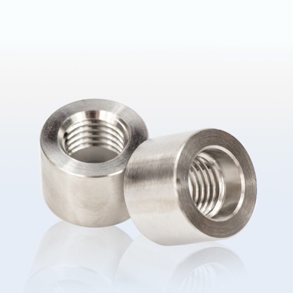 Spacer nut in stainless steel