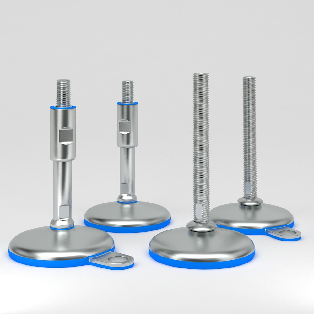 pies niveladores industriales