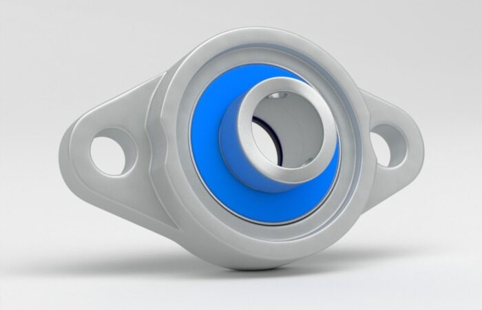 Miniaturowe dwuśrubowe kołnierze ze stali nierdzewnej 304