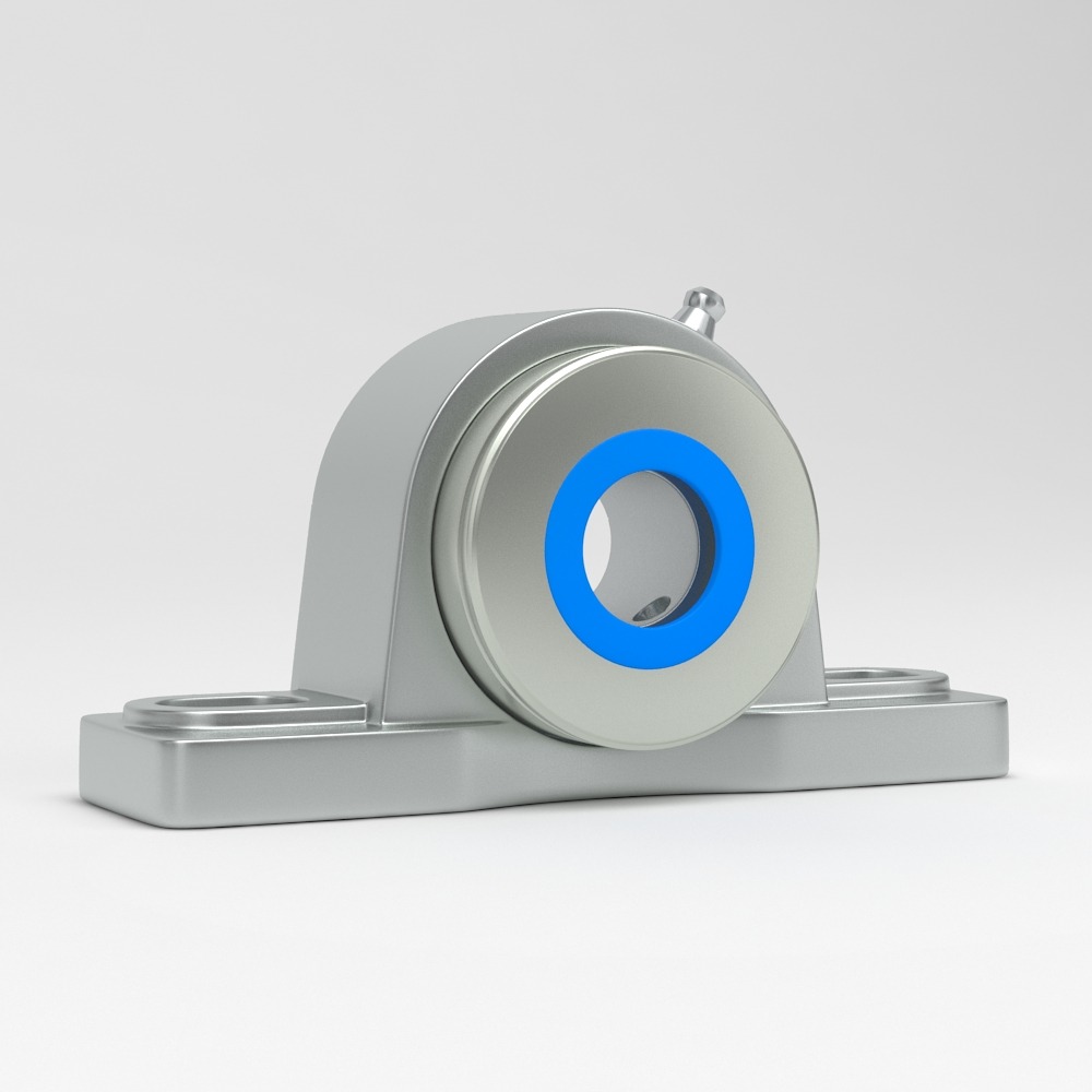 ステンレス鋼製ピローブロックユニットSP、密閉カバー付き