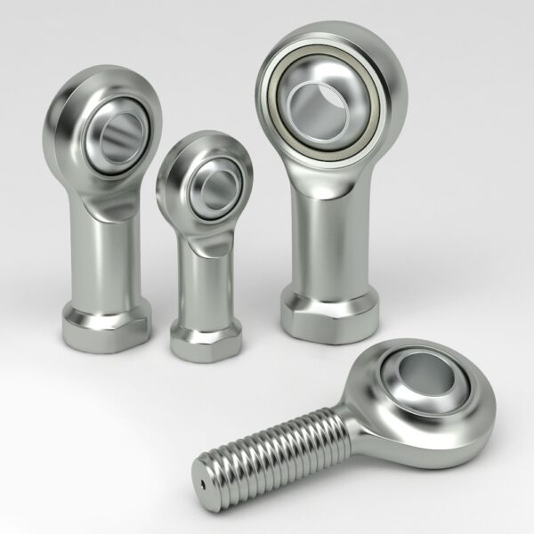 PTFE and brass lined stainless rod ends