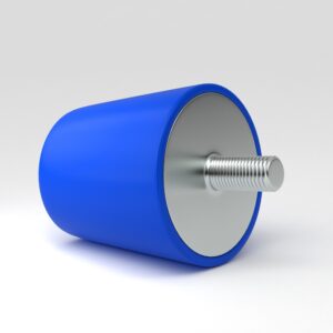 Rubber Buffers with Stainless Steel Thread Studs