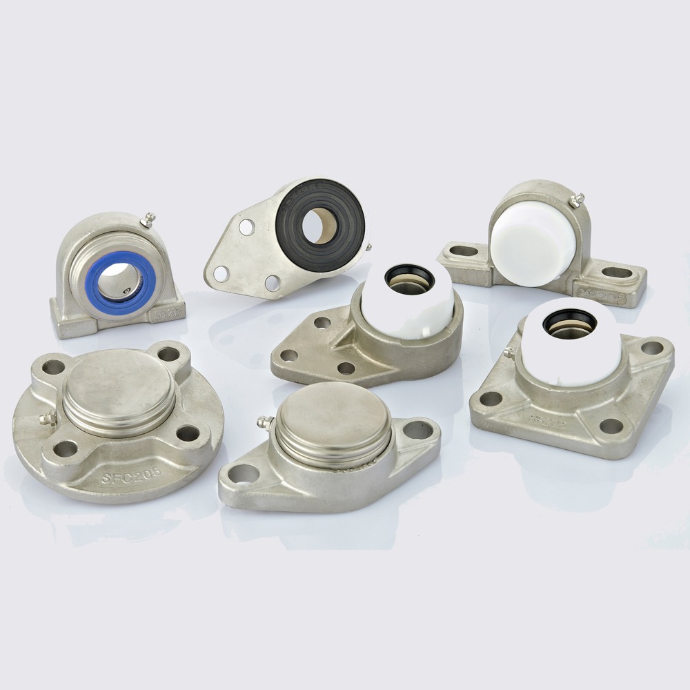 Industries using EHEDG and 3A Bearing Unit Housings