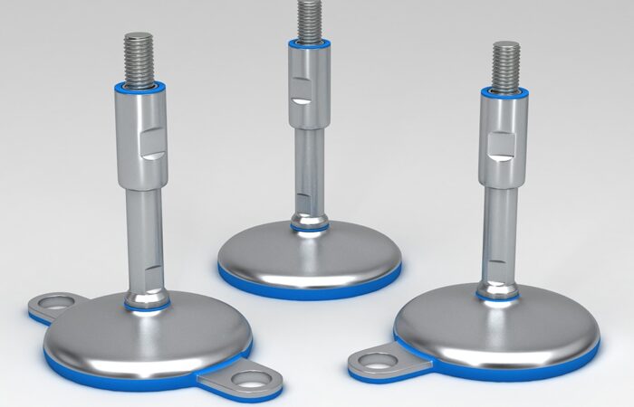 Hygiejniske nivelleringsfødder