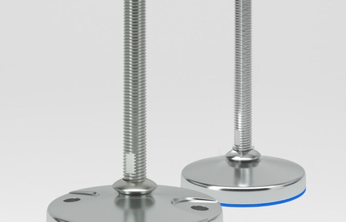 Industrielle nivelleringsfødder