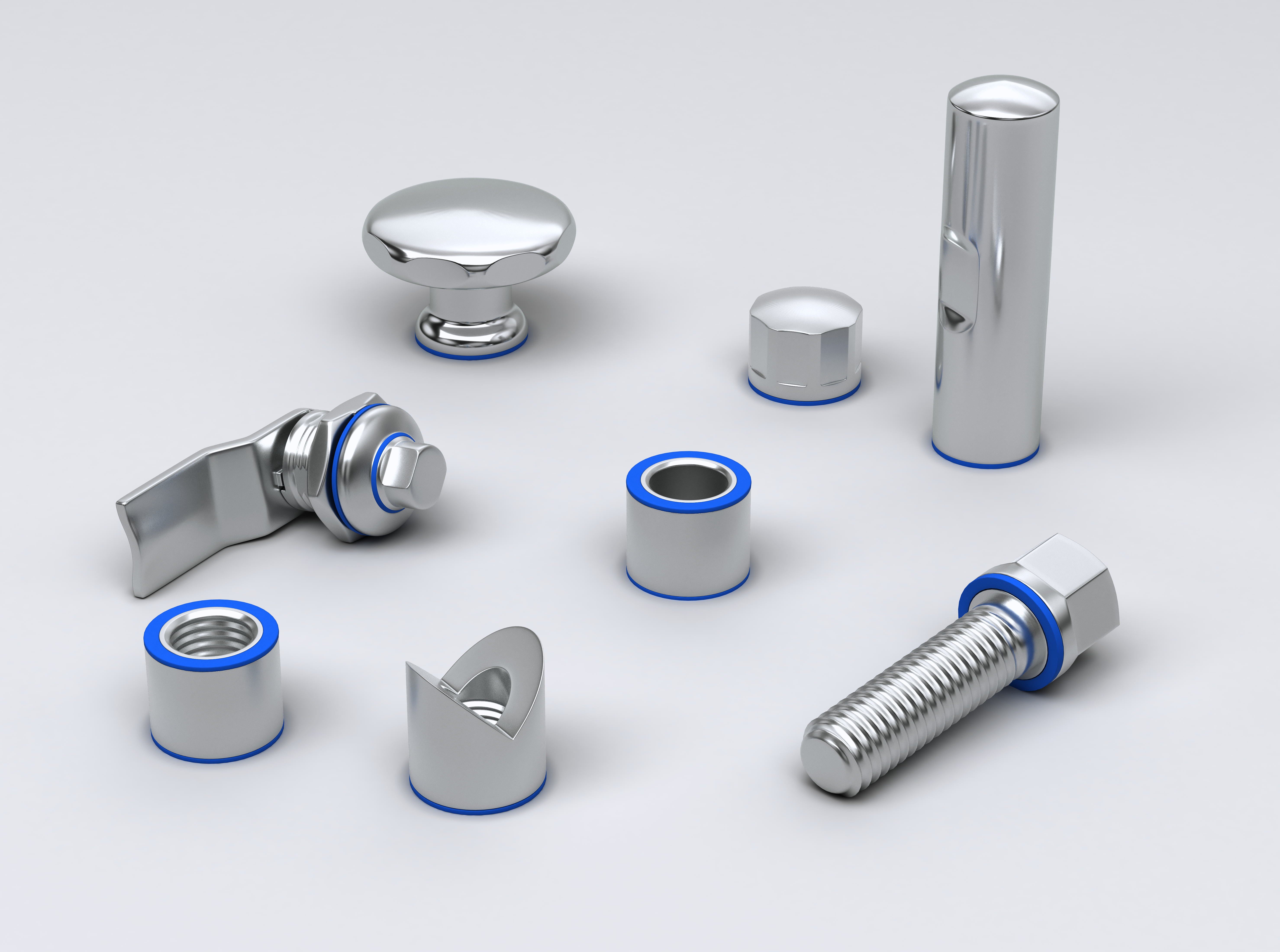 Componentes estándar 3-A certificados por EHEDG