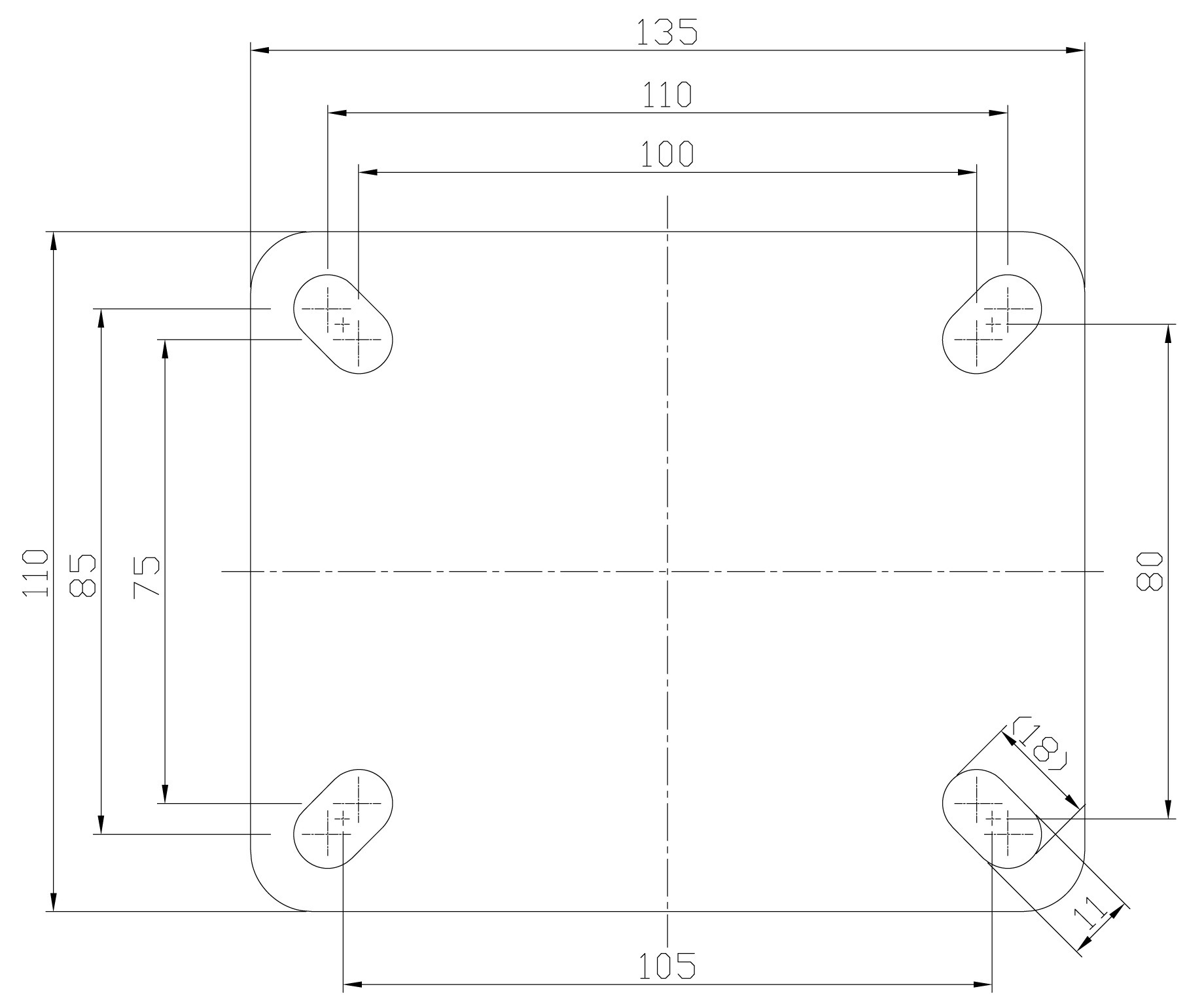 青いポリアミドホイールを備えた衛生的なデザインの工業用キャスター