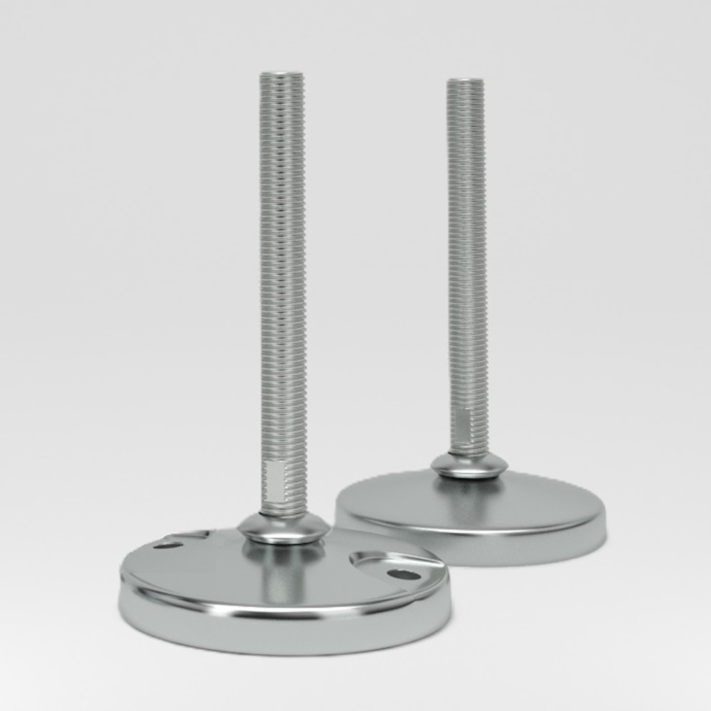 HSFx8 and HSFx9 Solid fully threaded leveling feet