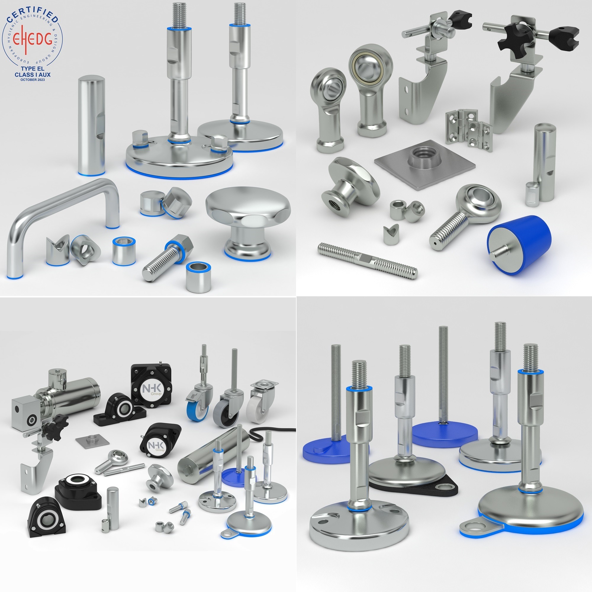 Hygienic Machinery Components and Sanitary Conveyor Parts for Pet Food Processing