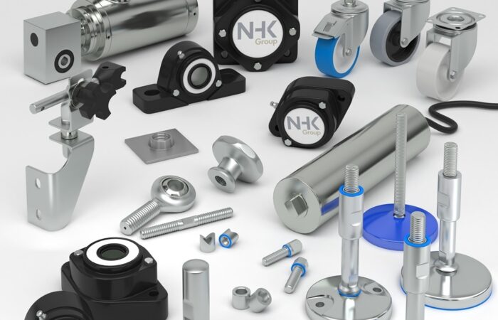 Hygienic machinery components and parts for advanced processing systems