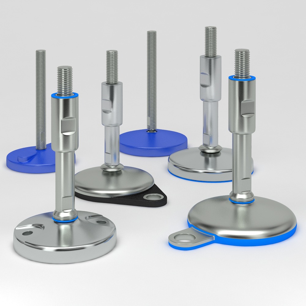 Stainless steel machine leveling feet Long-term cost savings and improve competitive edge