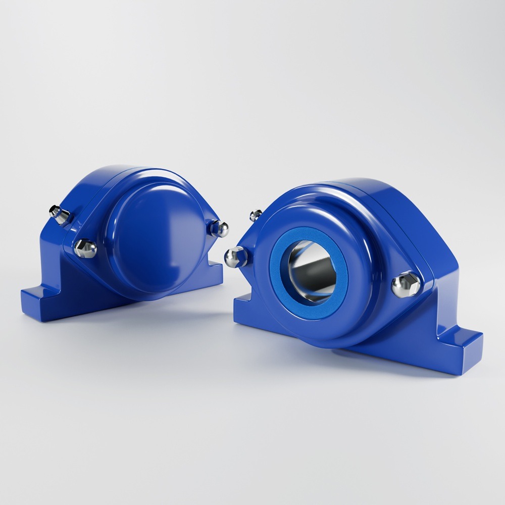 EHEDG IP69K 2-Bolt Pillow Block Bearing Units