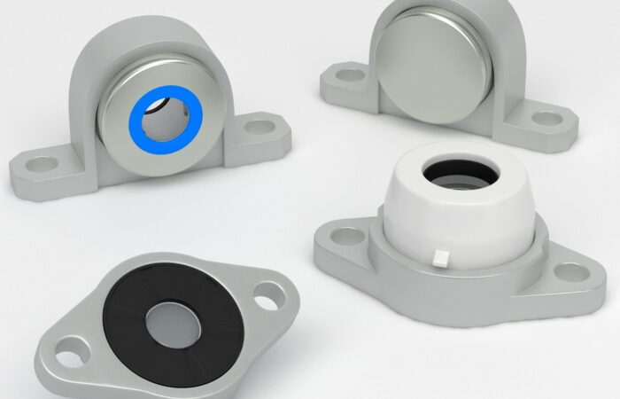 Mini Flange Bearing Unit in Stainless Steel