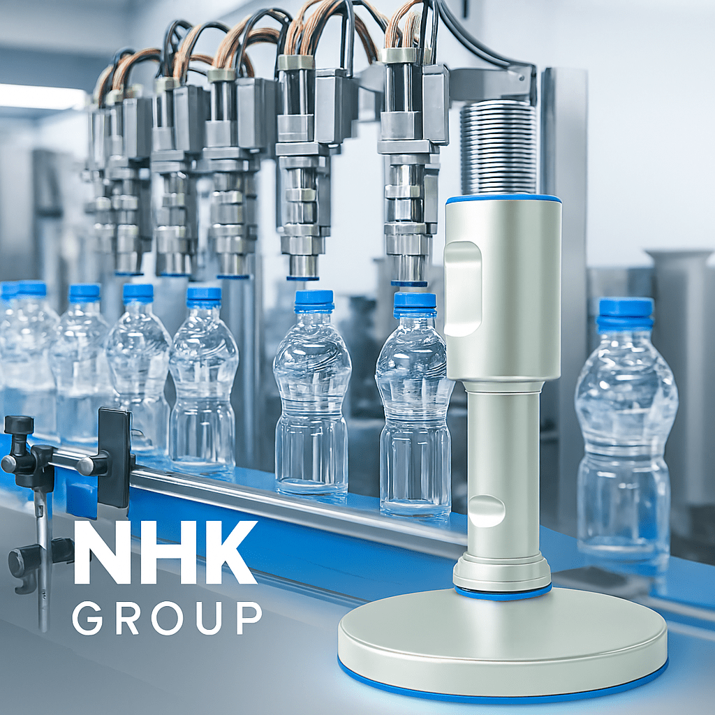 Hygienic components for bottling lines