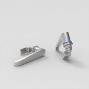3-A hygienic quarter-turn lock with L-grip